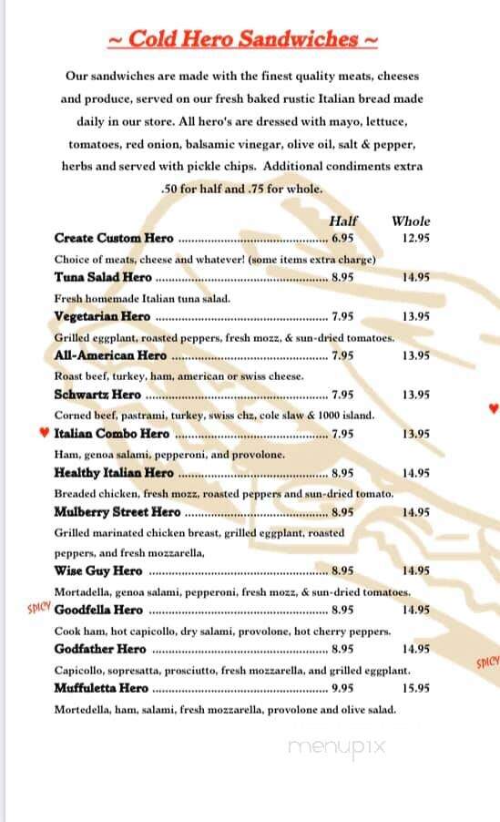 Dominick's Italian Market-Deli - Granite Bay, CA menu_pic