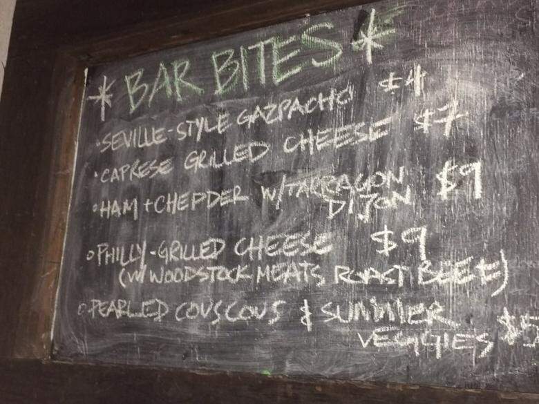 Station Bar & Curio - Woodstock, NY menu_pic