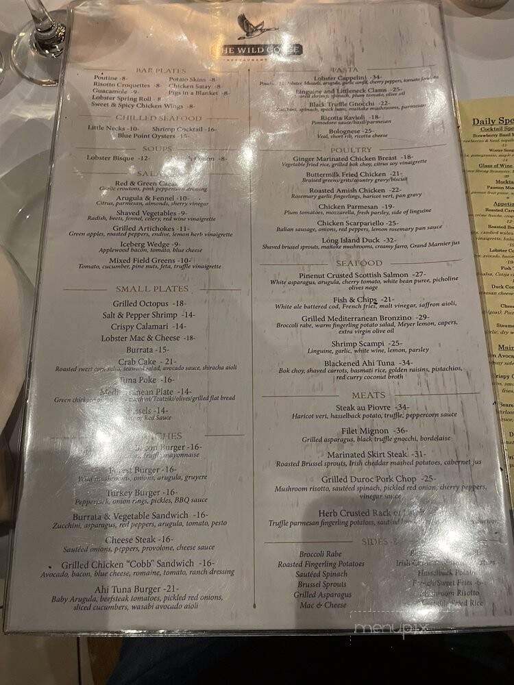 The Wild Goose - Port Washington, NY menu_pic