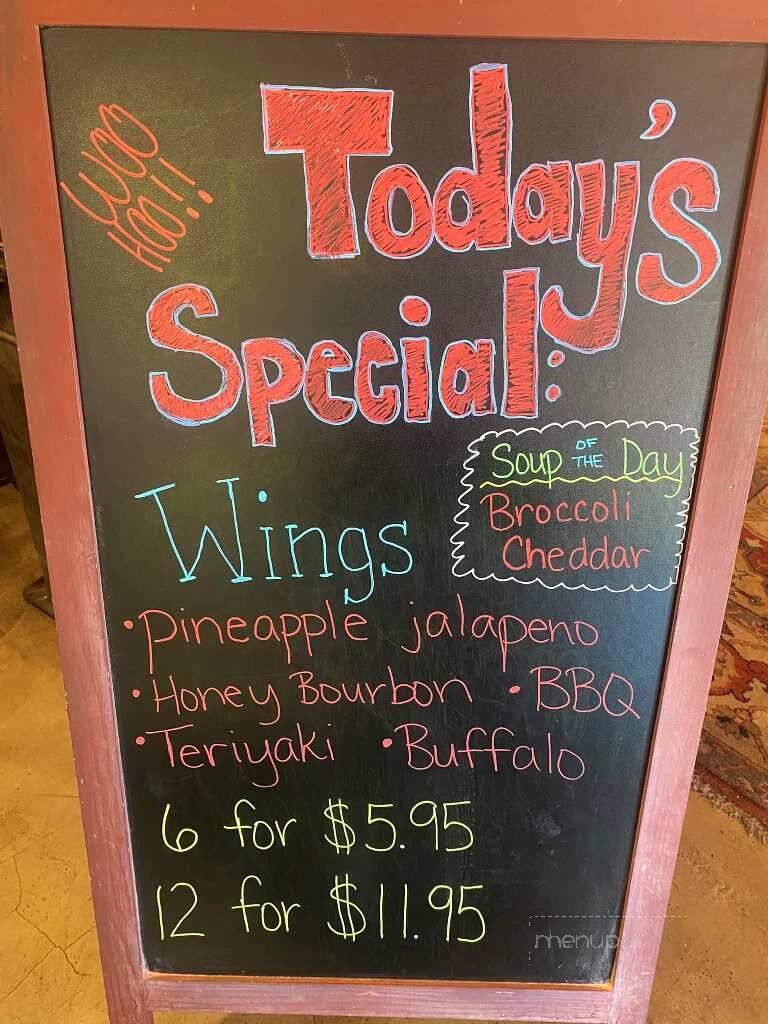 Mugsy's Grubhouse - Yale, OK menu_pic
