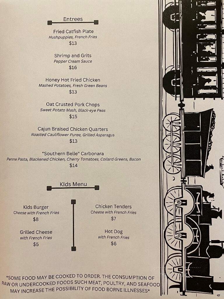 Tiffany's Hometown Buffet - Covington, GA menu_pic