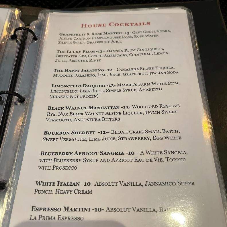 Leogreta - Carnegie, PA menu_pic