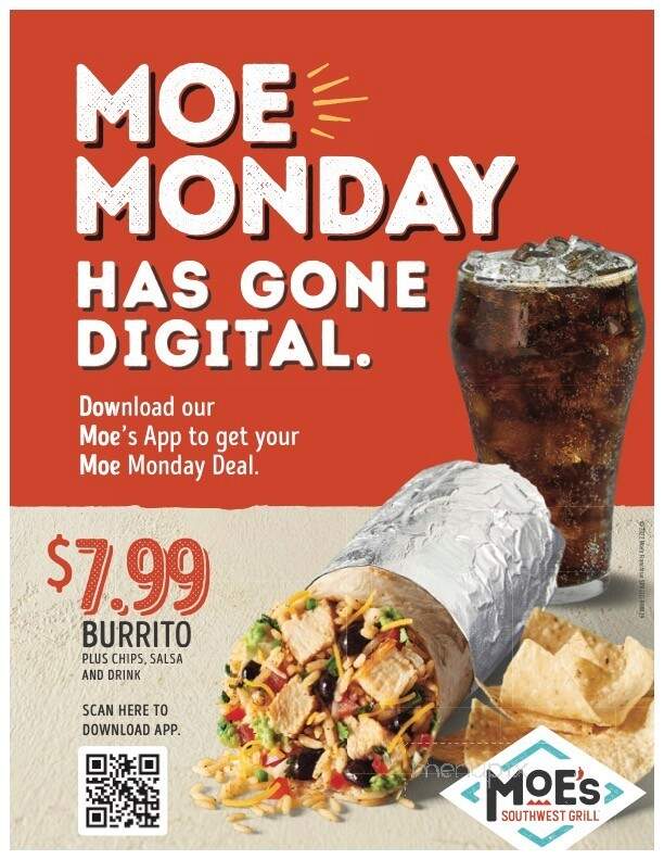 Moe's Southwest Grill - Pace, FL menu_pic