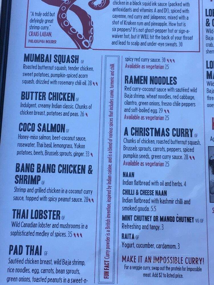Exit Zero Filling Station - Cape May, NJ menu_pic
