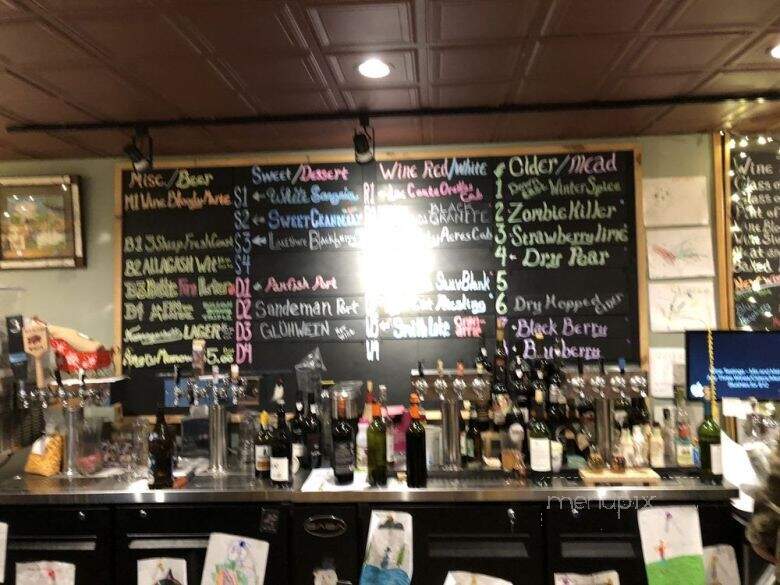Out of the Woods Winery - Hayward, WI menu_pic