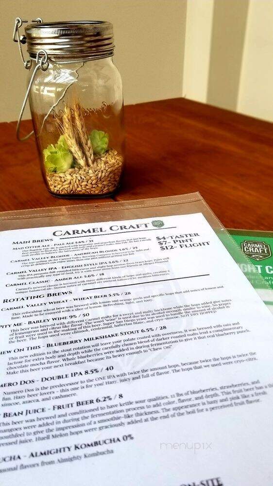 Carmel Craft Brewing Company - Carmel, CA