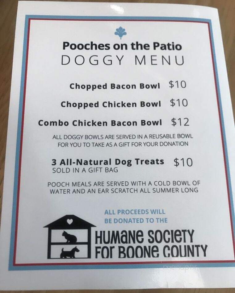 Rosie's Place - Carmel, IN menu_pic
