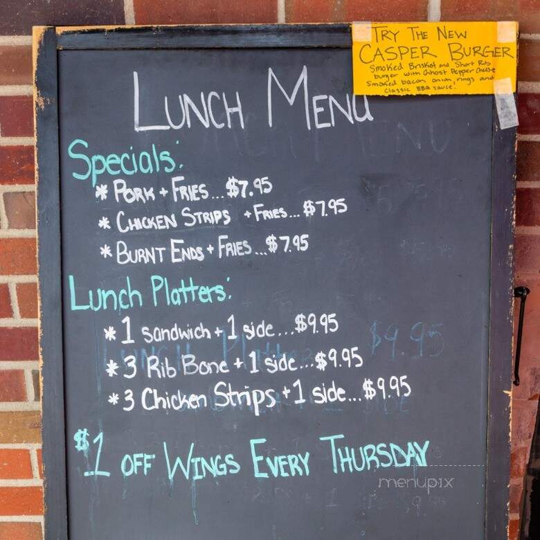 Rolling Smoke Barbeque - Pleasant Hill, IA menu_pic