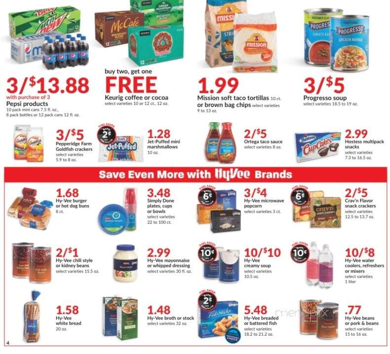 Hy-Vee Market Grille Express - Plymouth, MN menu_pic