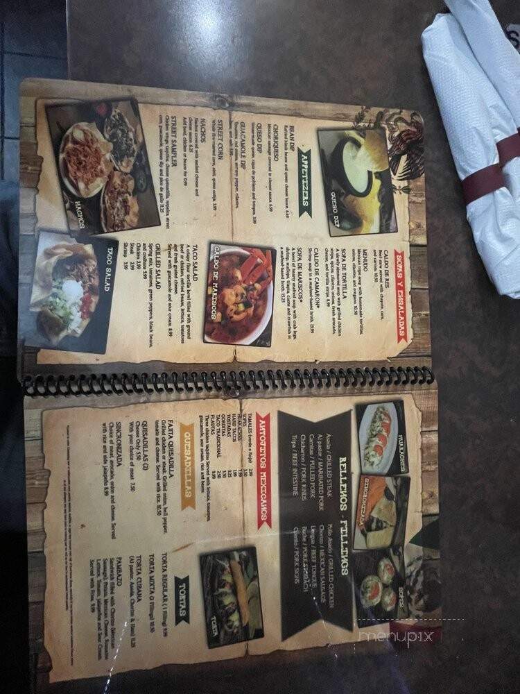 El Arriero Mexican Restaurant - Jacksonville, NC menu_pic