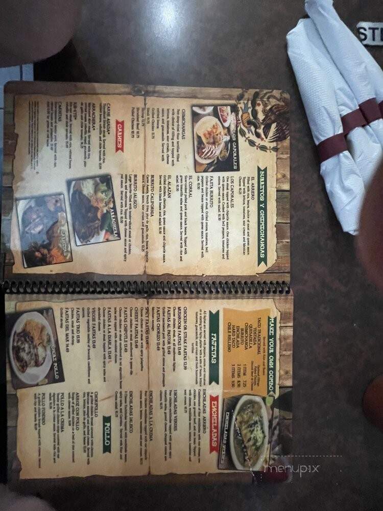El Arriero Mexican Restaurant - Jacksonville, NC menu_pic