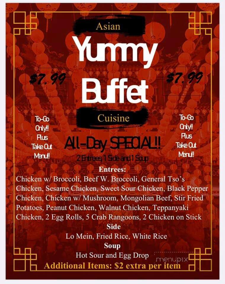 Asian Yummy Buffet - Cape Girardeau, MO