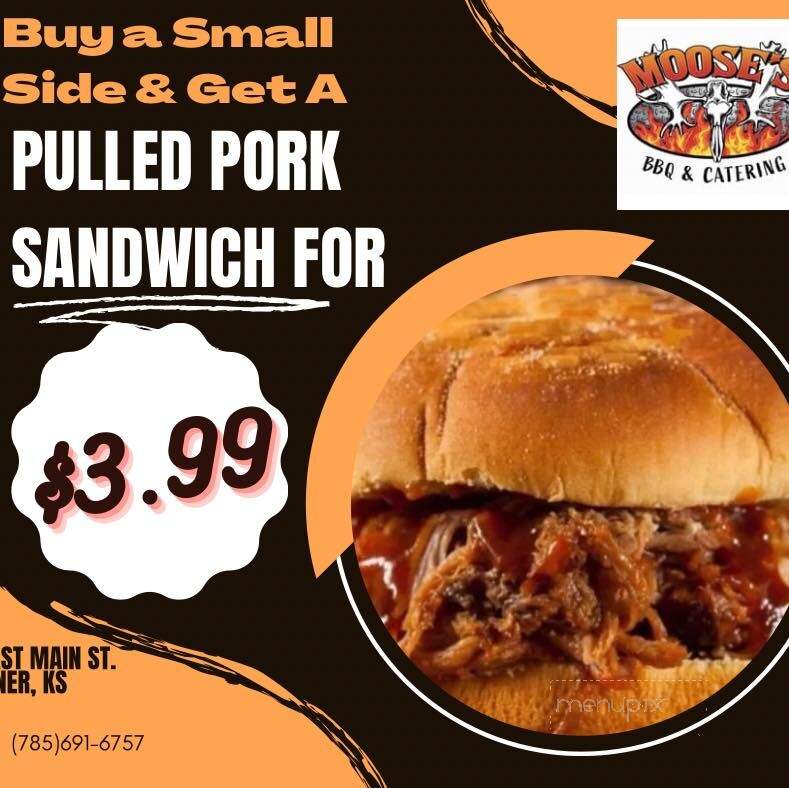 Moose's BBQ & Catering - Gardner, KS menu_pic