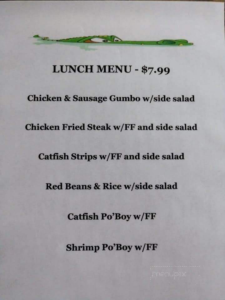 Krazy Cajun Kitchen & Market - Tyler, TX menu_pic