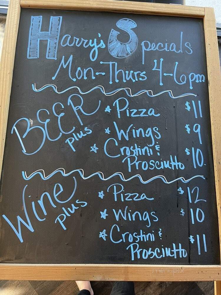 Harry's Wine Depot and Tavern - Brentwood, CA menu_pic