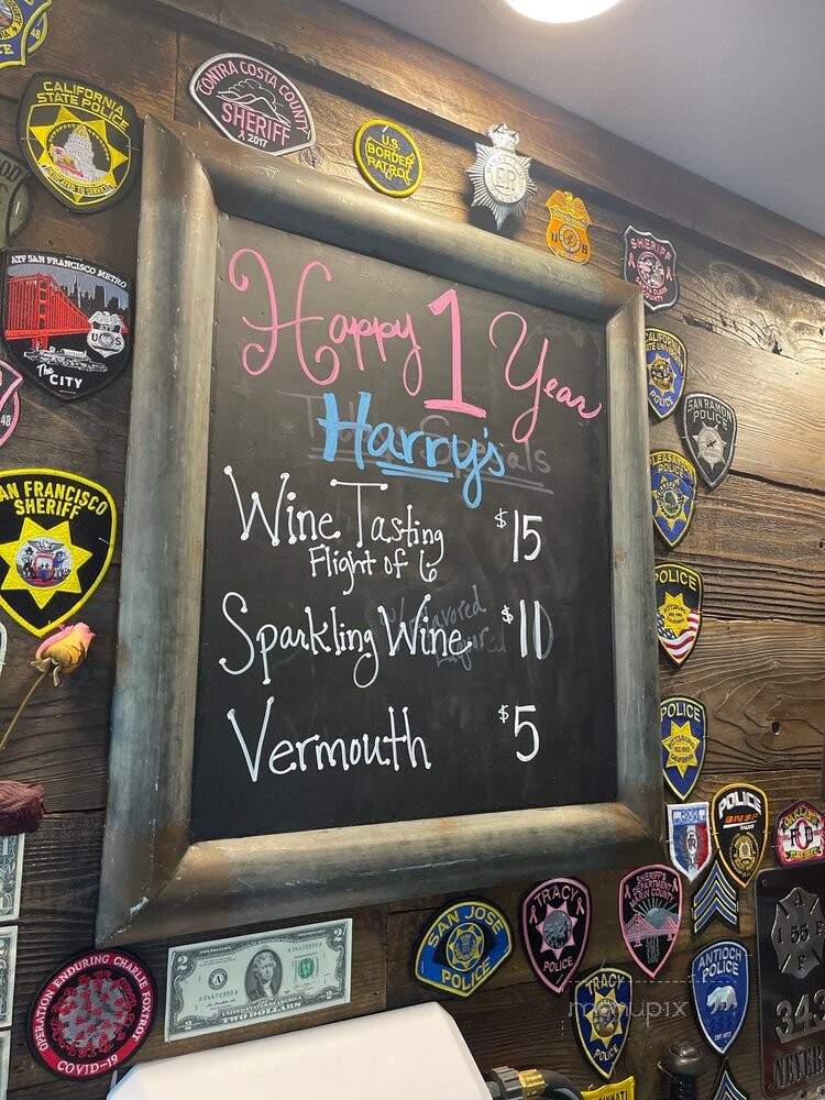 Harry's Wine Depot and Tavern - Brentwood, CA menu_pic