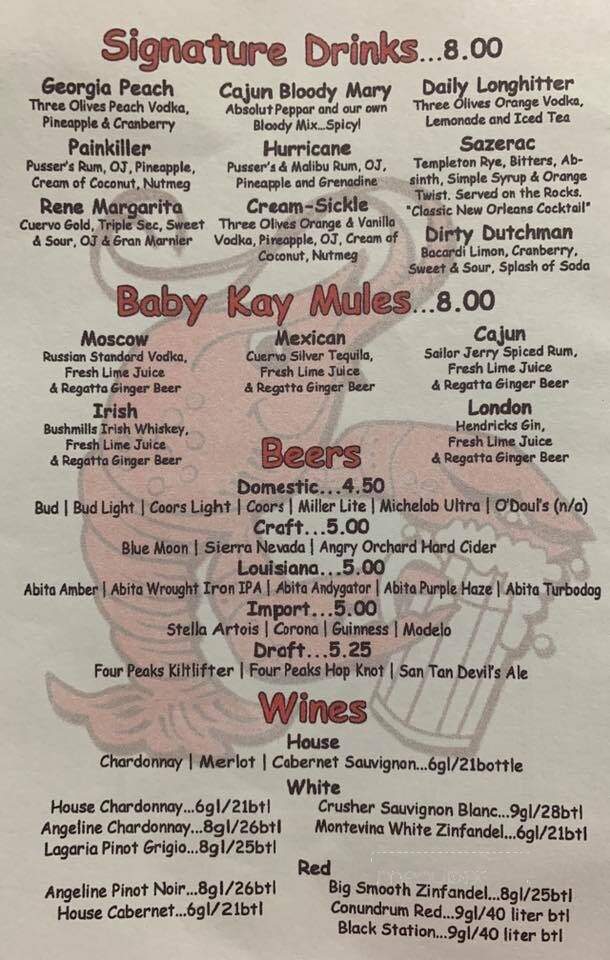 Baby Kay's Cajun Kitchen - Mesa, AZ