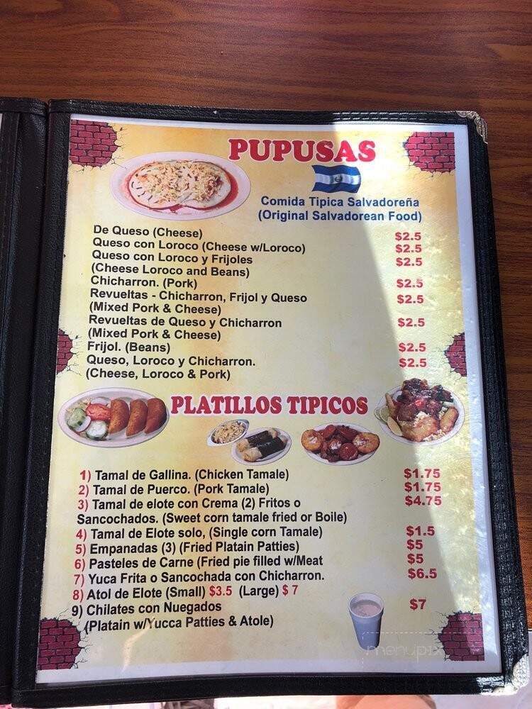 Arcense Restaurant y Pupuseria - Lawndale, CA menu_pic