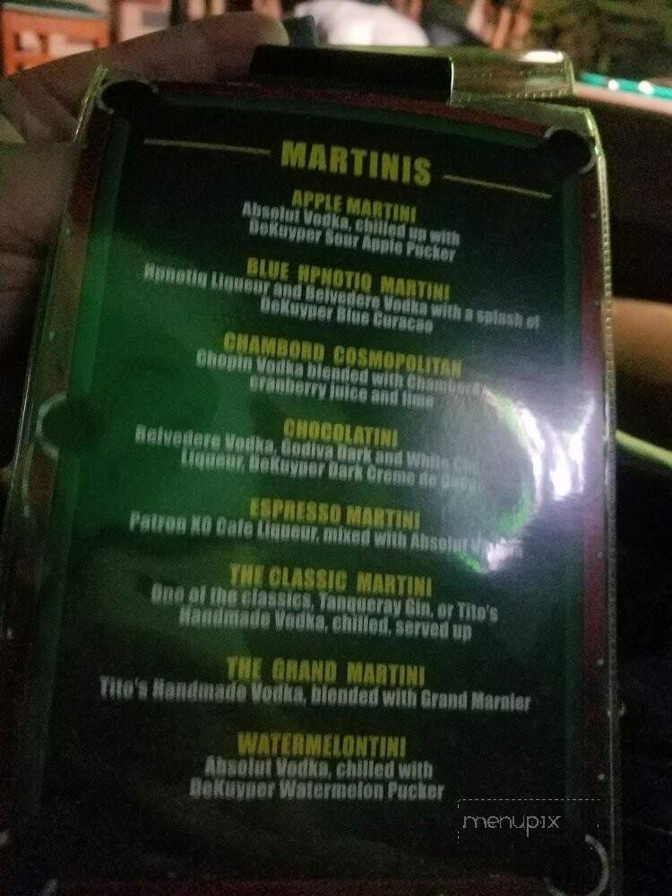 The Billiard Club - Miami Lakes, FL menu_pic