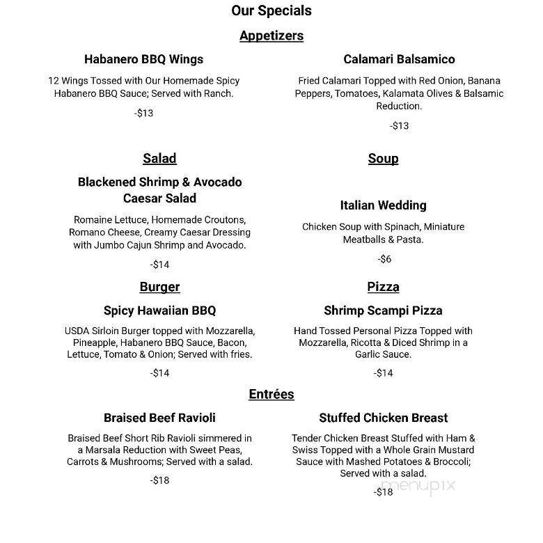 Dominick's Pizza - Franklin, NJ menu_pic