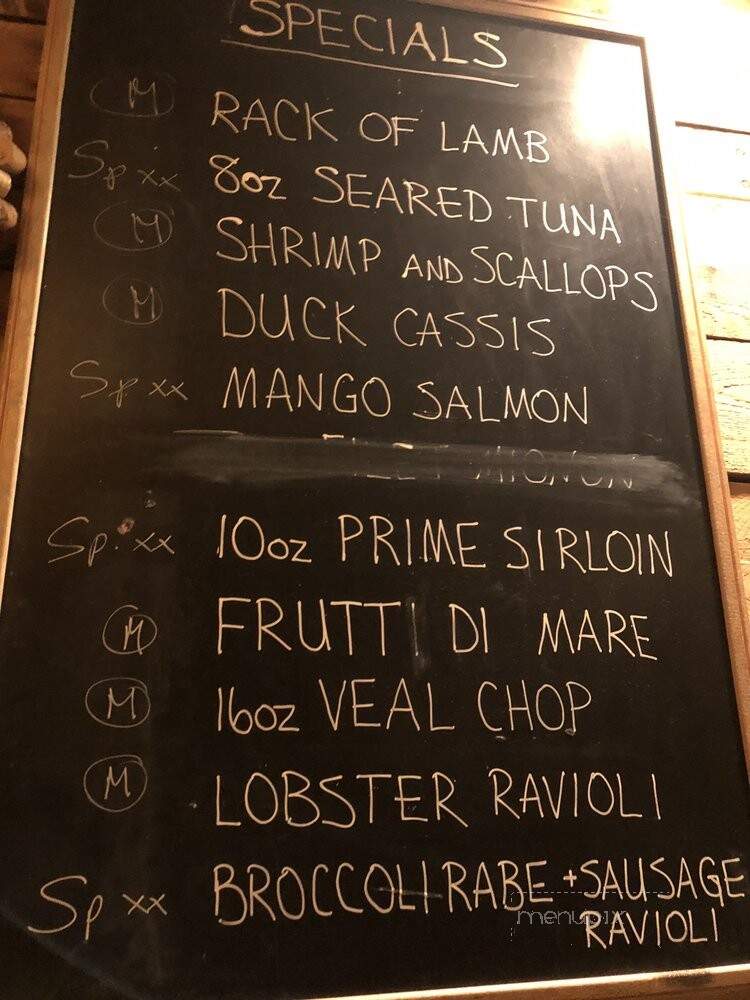 Toscana Italian Grill & Bar - Cooperstown, NY menu_pic