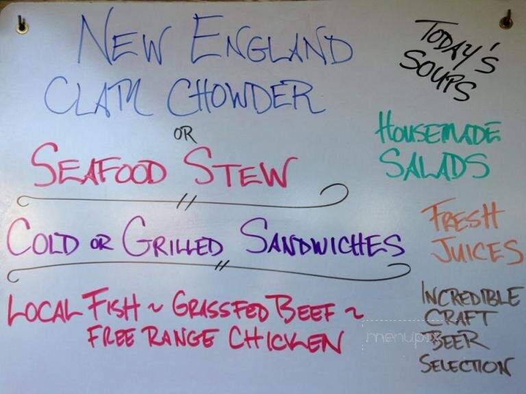 Mendocino Market and Deli - Mendocino, CA menu_pic