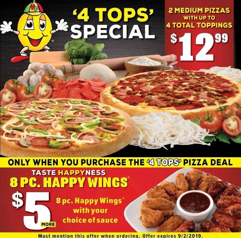 Happy's Pizza - Southgate, MI menu_pic