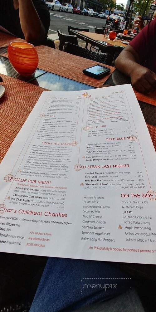 Char Steakhouse - Red Bank, NJ