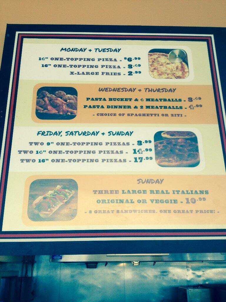 Amato's - Augusta, ME menu_pic
