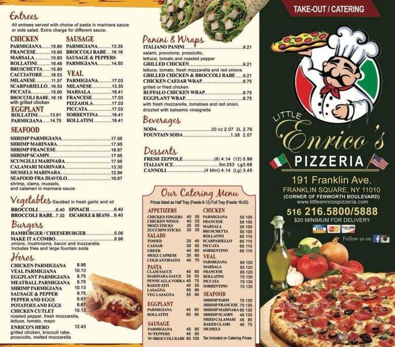 Little Enrico's Pizzeria - Franklin Square, NY
