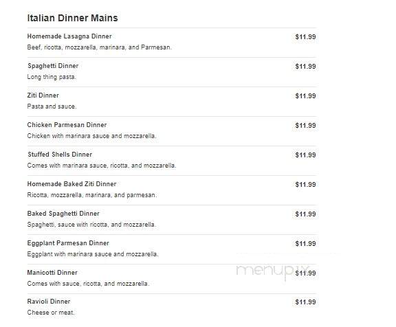Giovanni's New York Pizza - Winter Haven, FL menu_pic