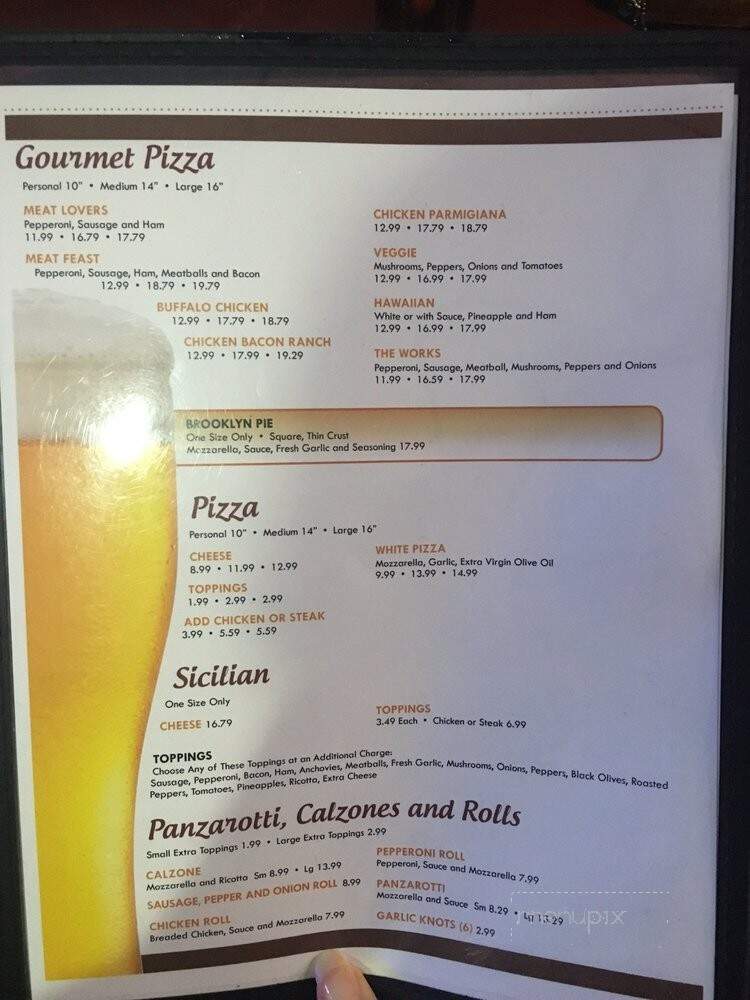 Clubhouse Bar & Grill - Newtown, PA menu_pic