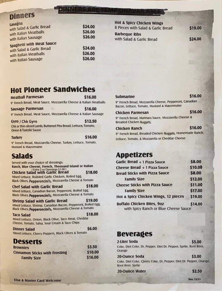 Pioneer Pizza - Wasilla, AK menu_pic
