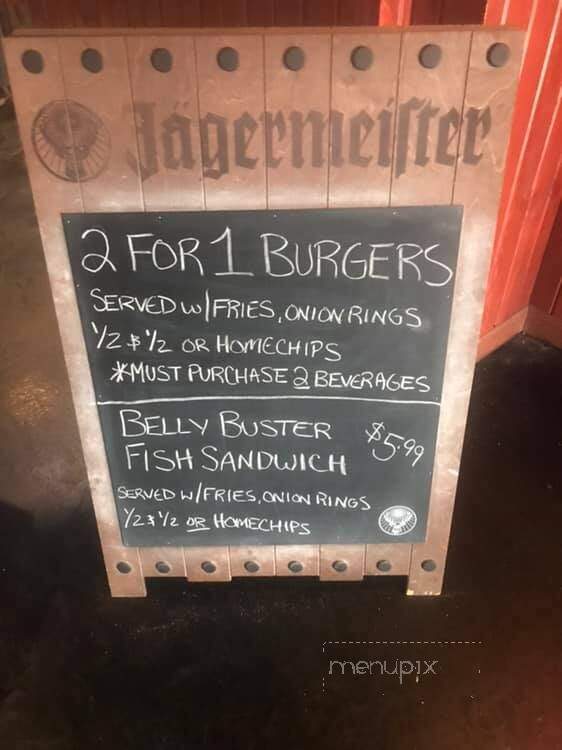 Jersey's Bar & Grill - Beloit, WI menu_pic