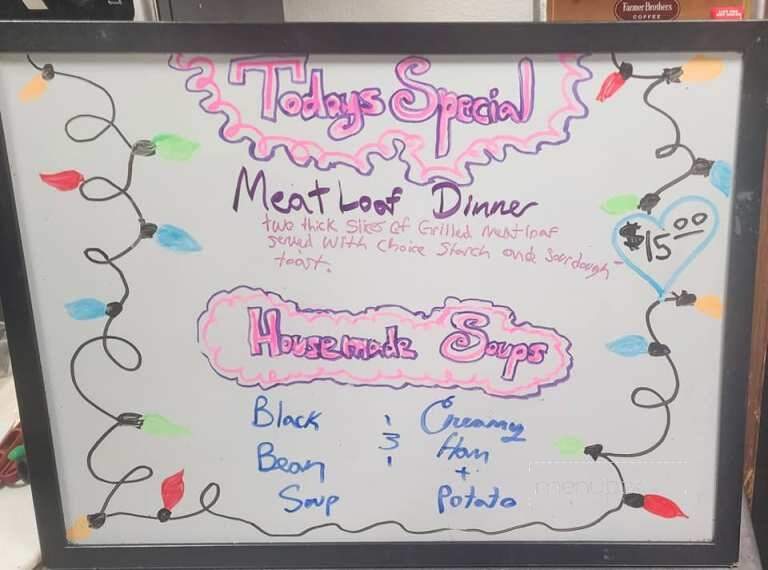 Macleay Country Inn - Salem, OR menu_pic