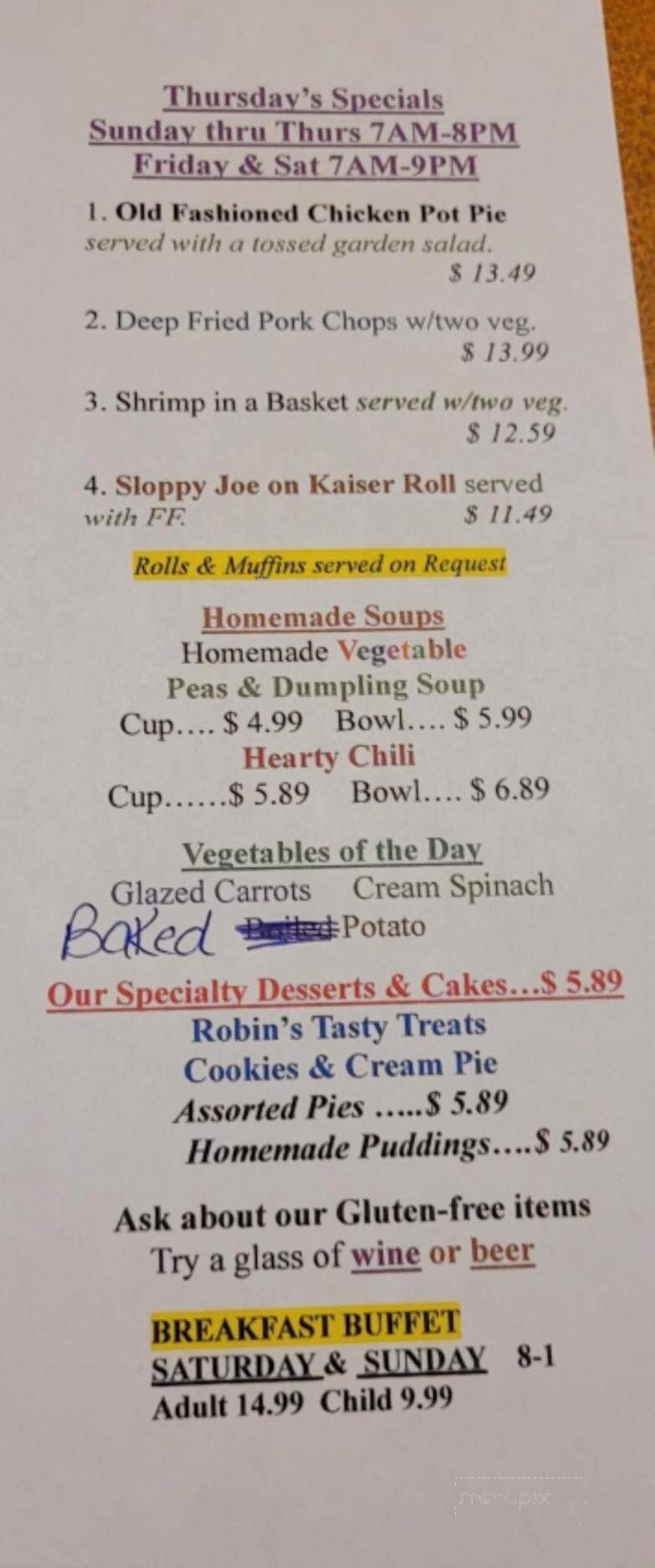 Smyrna Diner - Smyrna, DE menu_pic