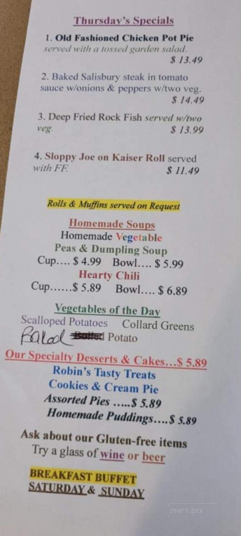 Smyrna Diner - Smyrna, DE menu_pic