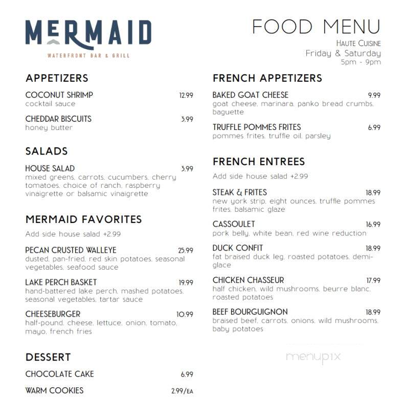 Mermaid Bar & Grill - Saugatuck, MI