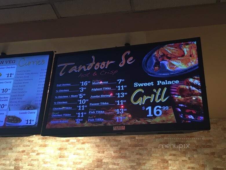 Sweet Palace Restaurant - Brampton, ON menu_pic