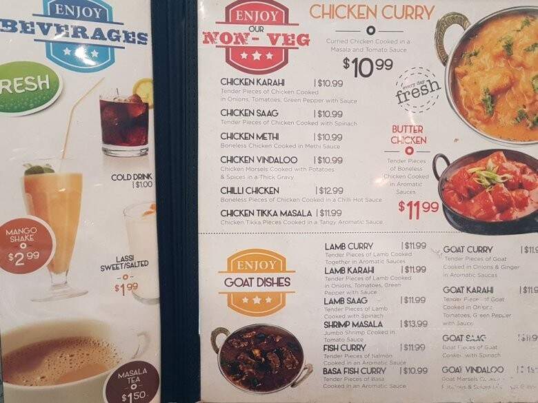 Sweet Palace Restaurant - Brampton, ON menu_pic