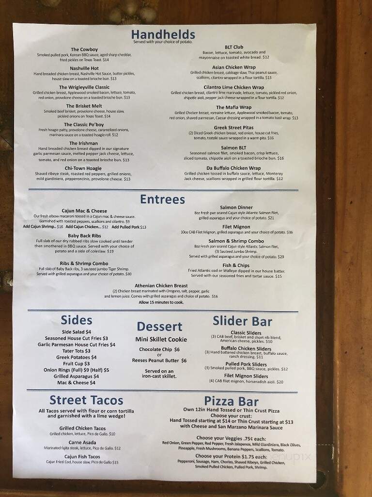 Gippers II Restaurtant - Coal City, IL menu_pic