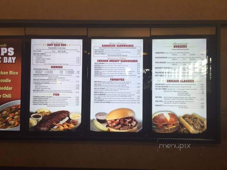 Patio Restaurant-Bolingbrook - Bolingbrook, IL menu_pic