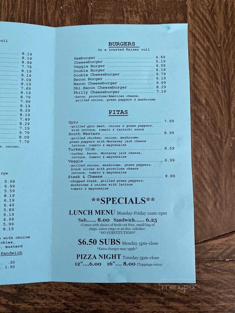 Green Valley Carry Out - Monrovia, MD menu_pic