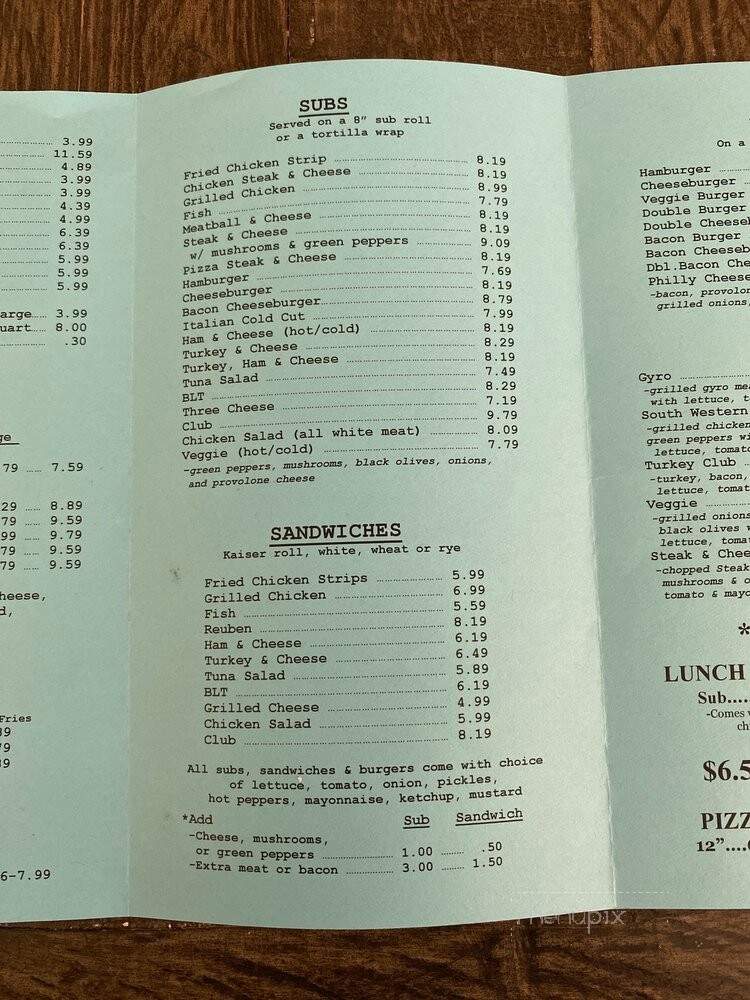 Green Valley Carry Out - Monrovia, MD menu_pic
