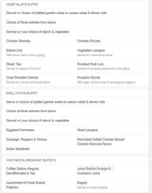 Salerno's Function Hall - Onset, MA menu_pic