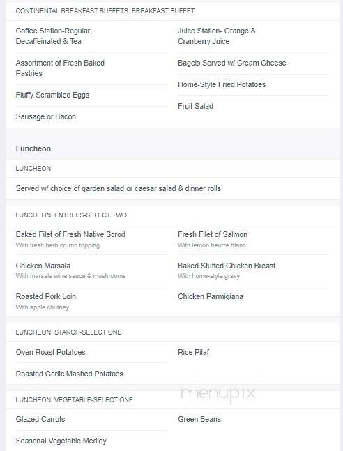 Salerno's Function Hall - Onset, MA menu_pic
