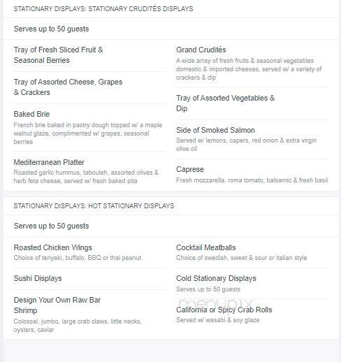 Salerno's Function Hall - Onset, MA menu_pic