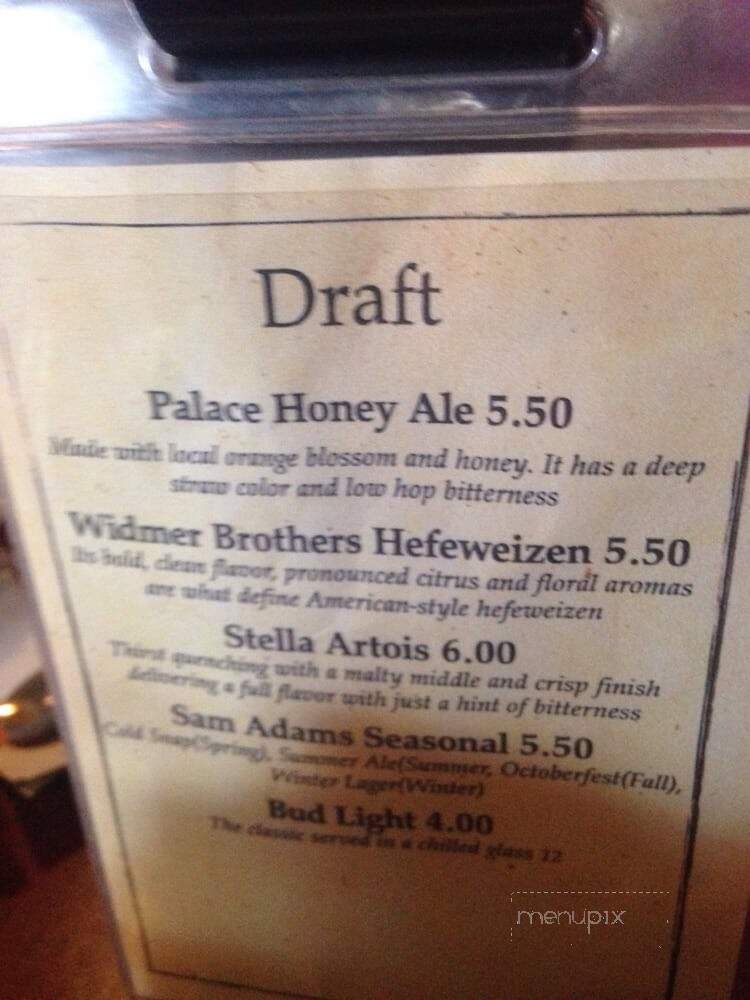 Palace Saloon & Restaurant - Virginia City, NV menu_pic