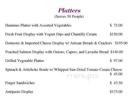 Purple Urchin Restaurant - Hampton, NH menu_pic