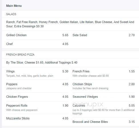 Pizza Express - Point Pleasant, NJ menu_pic